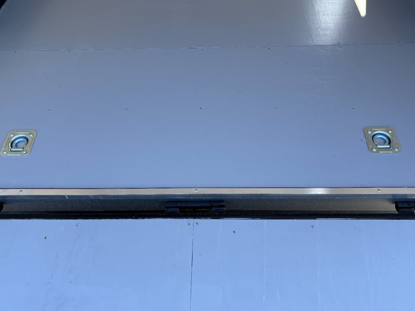 New 2025 Car Mate Trailers 8X 16 Custom Car Enclosed Trailer - Charcoal Gray W/ Ramp Door - 9990# GVWR