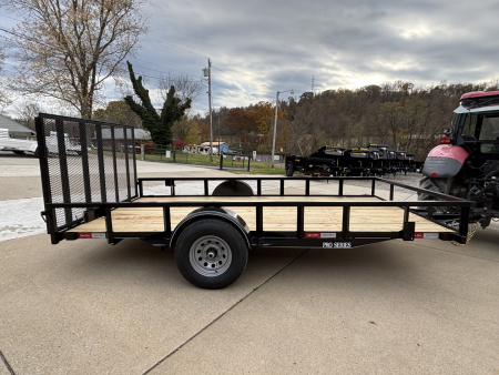 New 2026 Quality Trailers 82 X14' Pro Series Single Axle Utility Trailer w/ Electric Brakes - 4400# GVWR