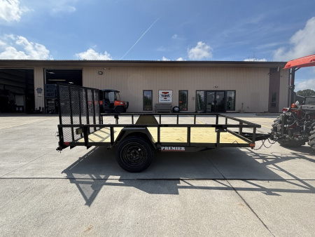 New 2026 Premier Trailers 76 X12' Utility Trailer - 2995# GVWR