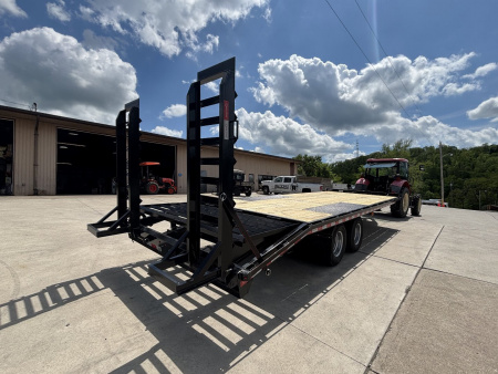 New 2026 Quality Trailers 25' Deckover (20'+5' Pop Up Dovetail) - Pro Series - Pintle - Tandem Dual - 25,000# GVWR