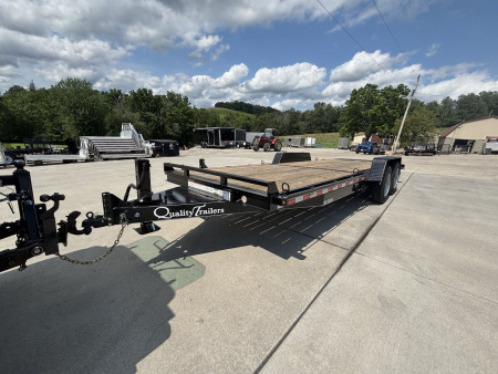 New 2026 Quality Trailers 22' Pro Series Tilt Equipment Hauler - 17000# GVWR