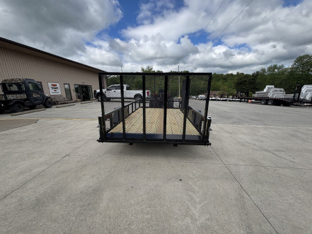 New 2025 Premier Trailers 76"X12' Utility Trailer W/ Side Load Ramp - 2995# GVWR