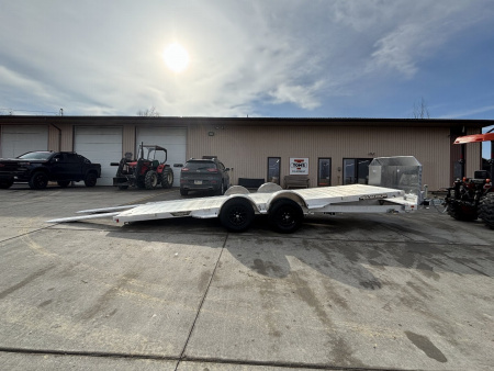 New 2025 Aluma Trailers 8220H-LP-TILT Executive Series Aluminum Car Hauler Tilt Trailer - 9990# GVWR