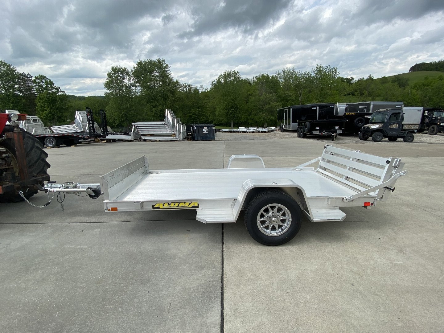 New 2026 Aluma Trailers 6310S-BT Utility Trailer w/ Bi-Fold Gate - 2000# GVWR