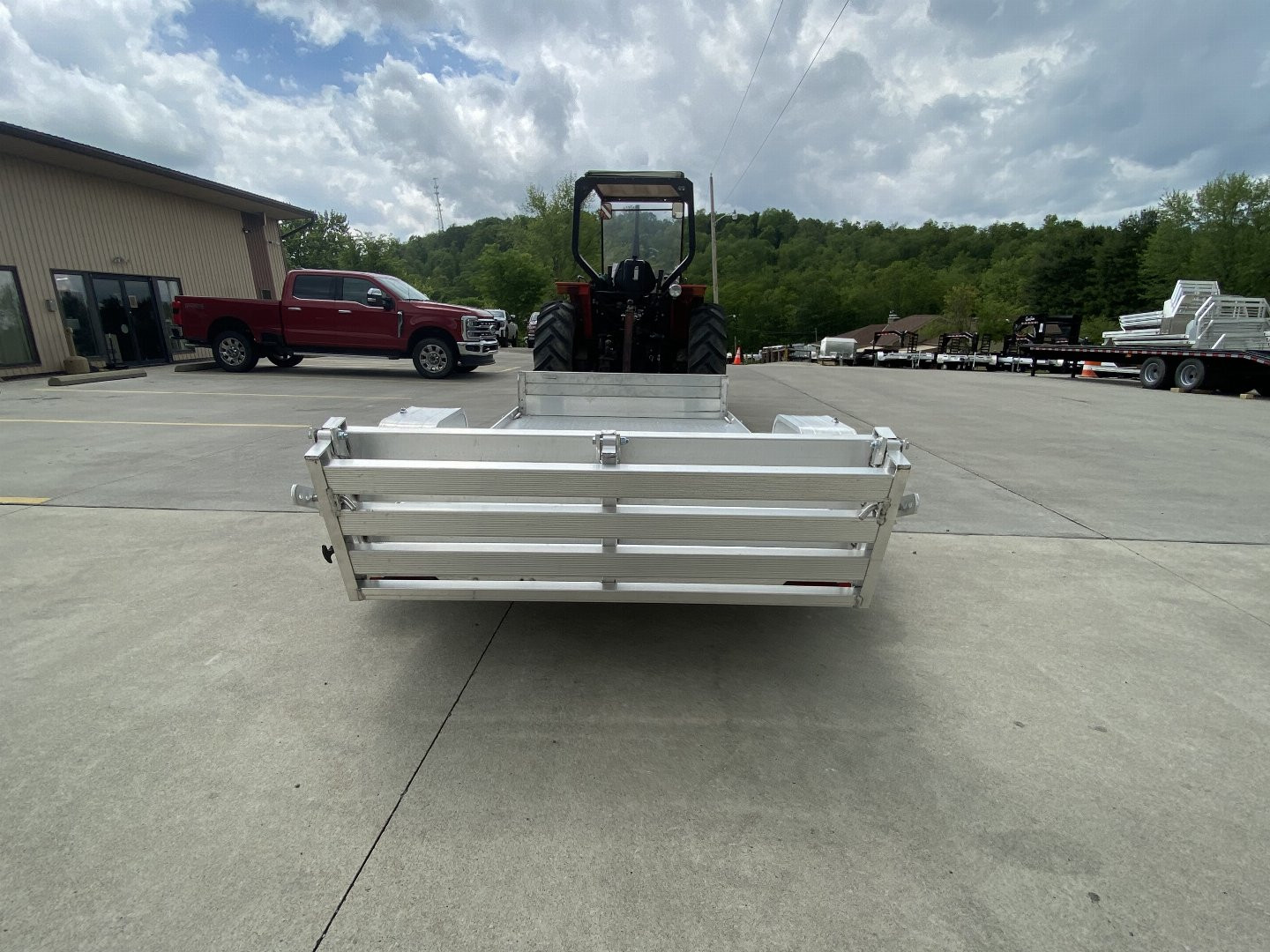 New 2026 Aluma Trailers 6310S-BT Utility Trailer w/ Bi-Fold Gate - 2000# GVWR