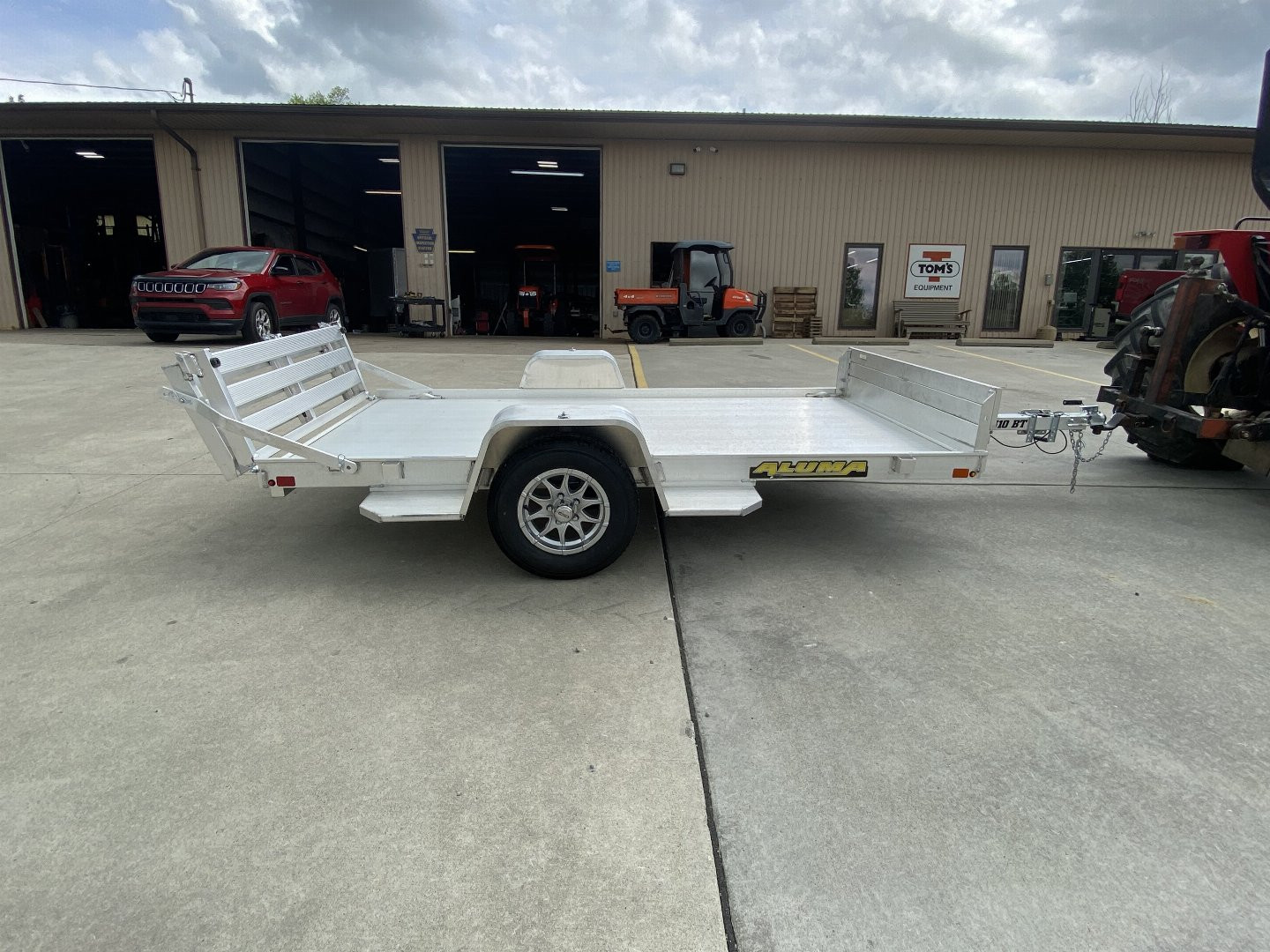 New 2026 Aluma Trailers 6310S-BT Utility Trailer w/ Bi-Fold Gate - 2000# GVWR