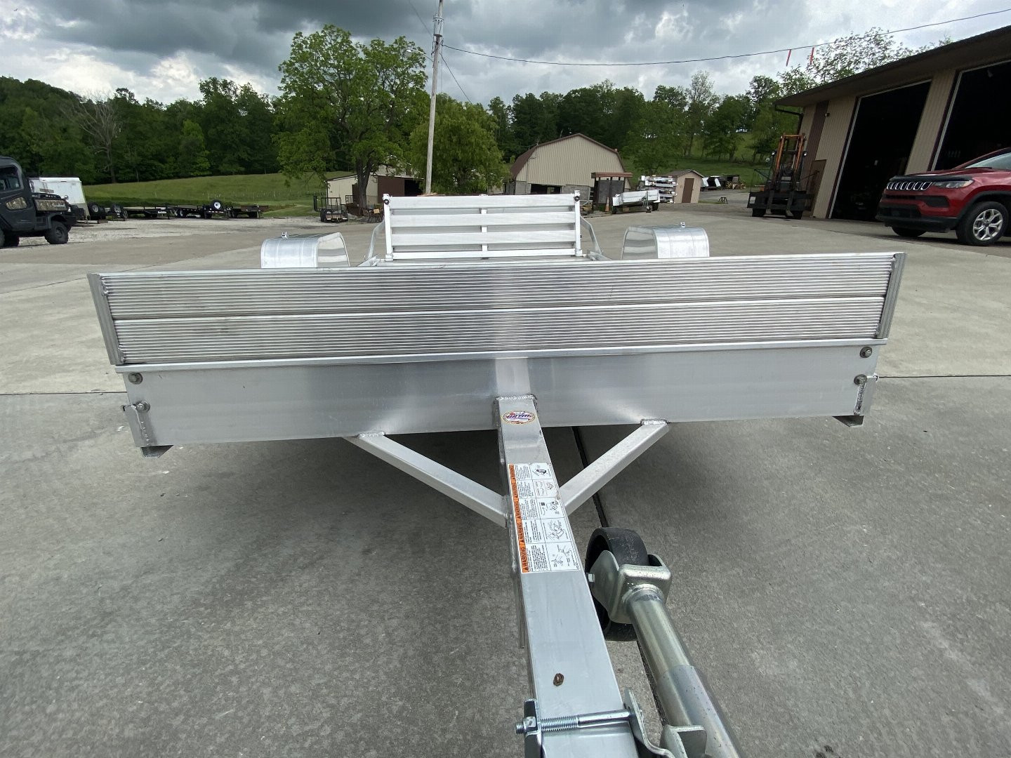 New 2026 Aluma Trailers 6310S-BT Utility Trailer w/ Bi-Fold Gate - 2000# GVWR