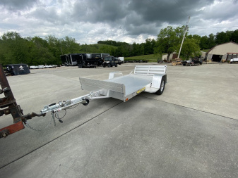 New 2026 Aluma Trailers 6310S-BT Utility Trailer w/ Bi-Fold Gate - 2000# GVWR
