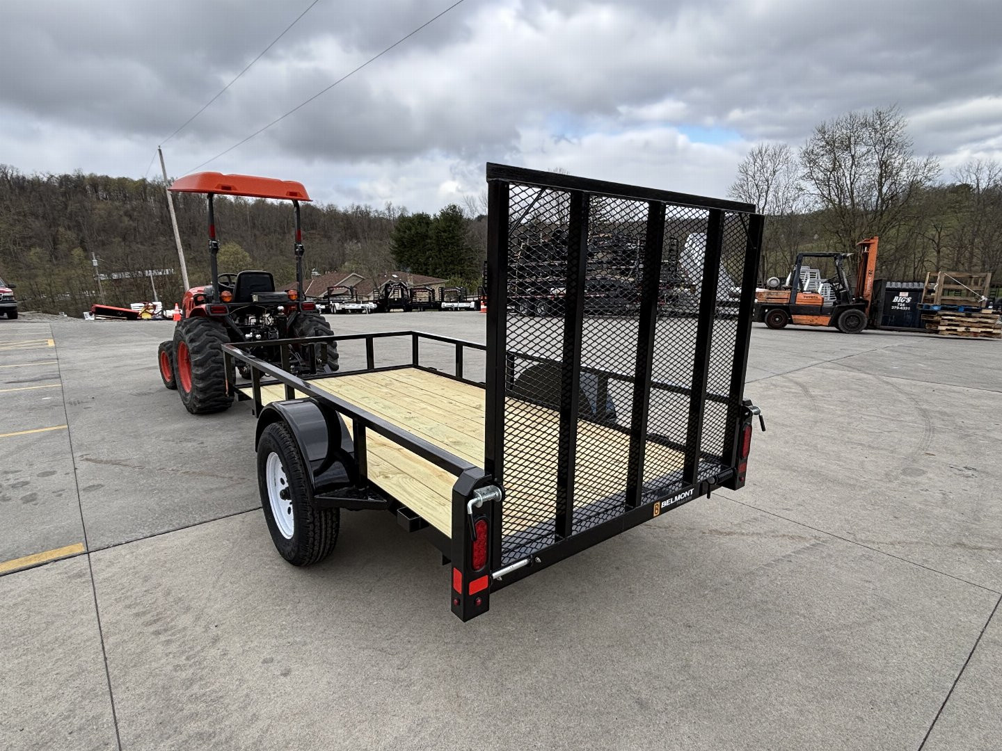 New 2025 Belmont Trailers 5'X 10' Utility Trailer - Black - 2999# GVWR