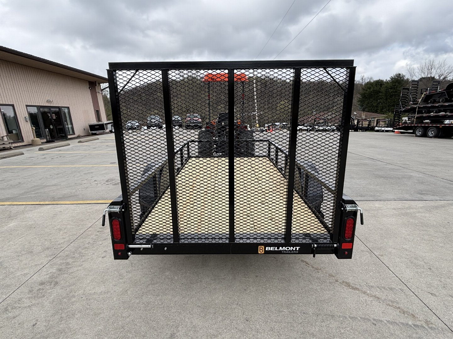 New 2025 Belmont Trailers 5'X 10' Utility Trailer - Black - 2999# GVWR