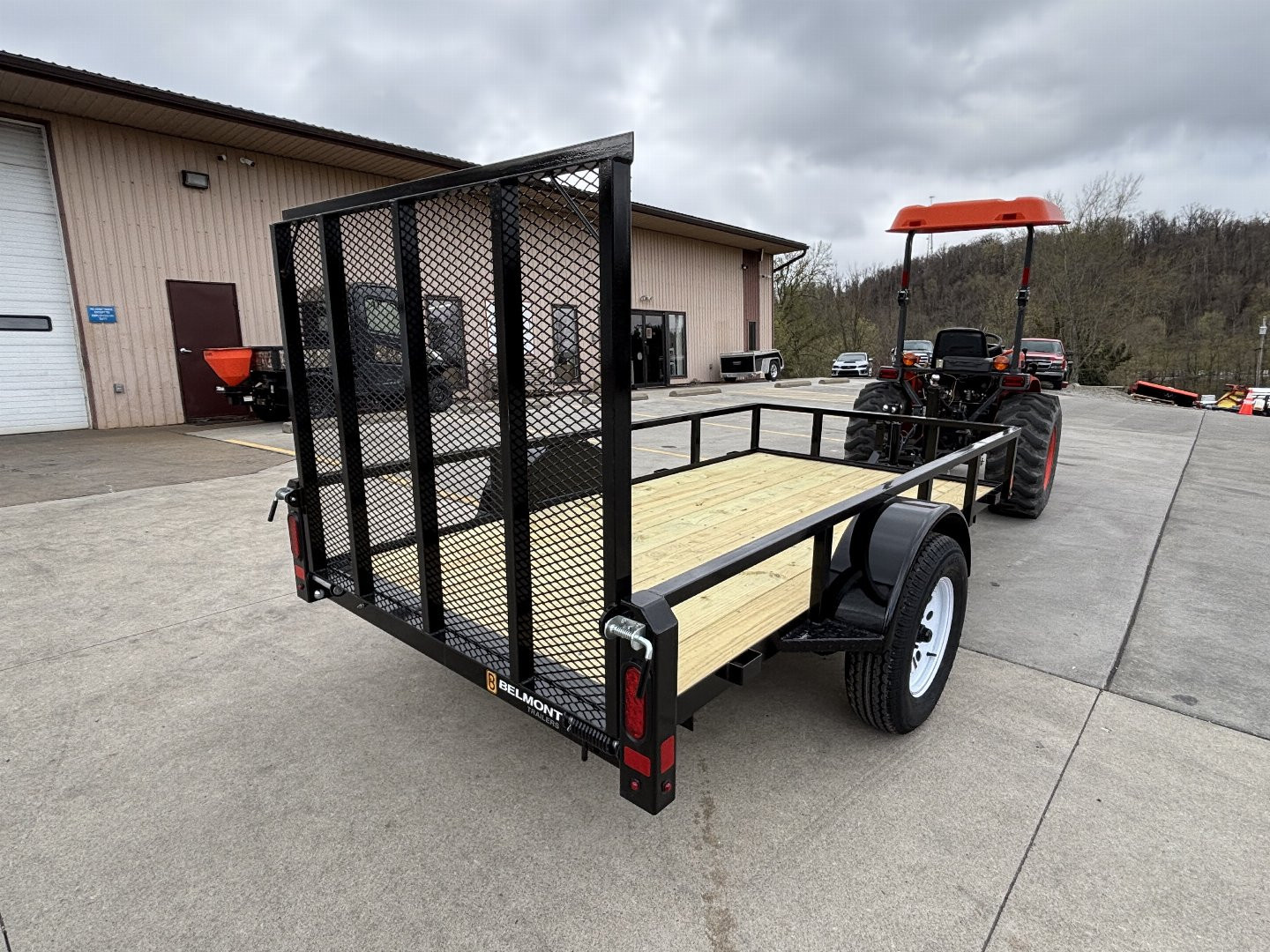 New 2025 Belmont Trailers 5'X 10' Utility Trailer - Black - 2999# GVWR