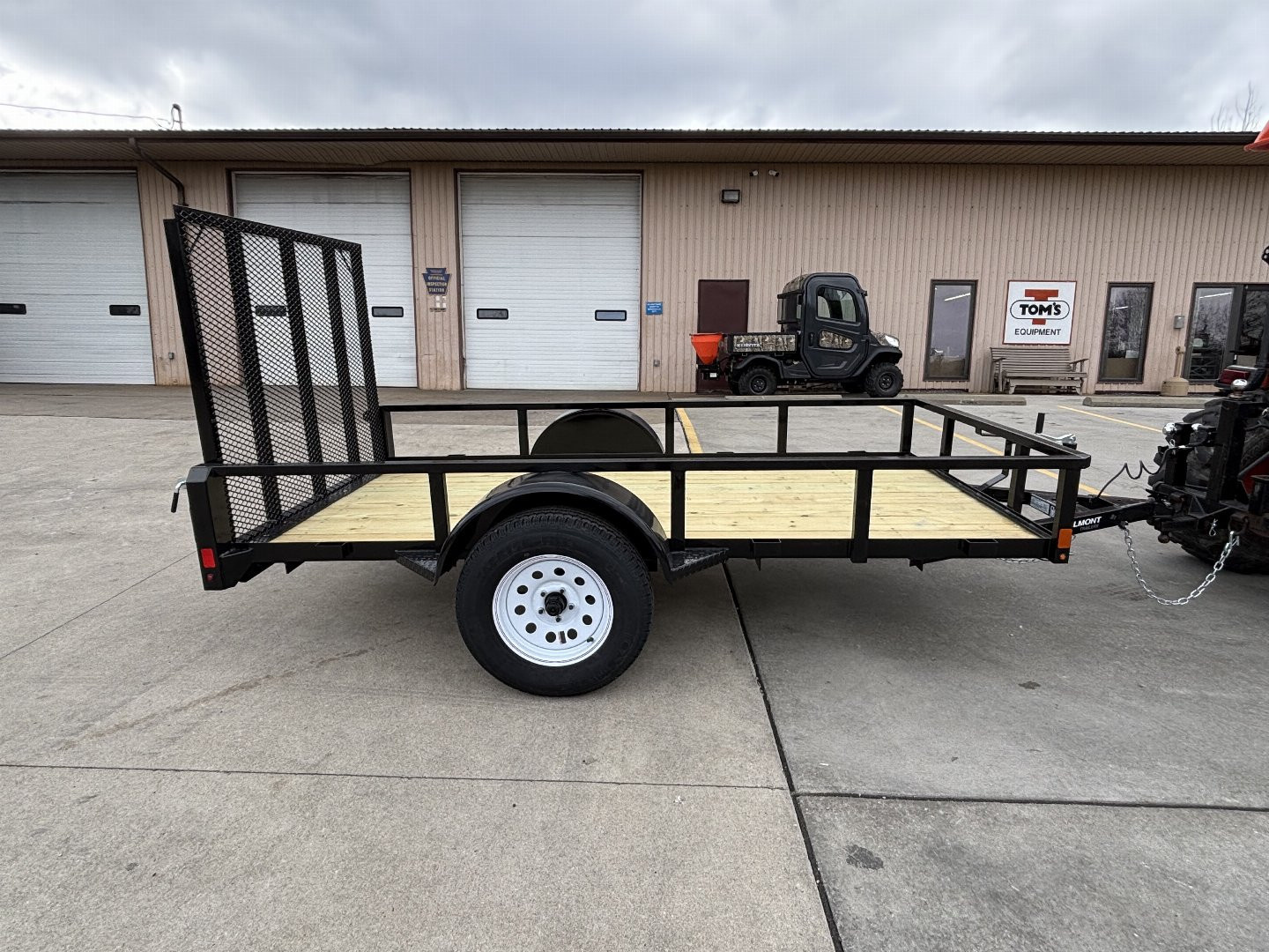 New 2025 Belmont Trailers 5'X 10' Utility Trailer - Black - 2999# GVWR