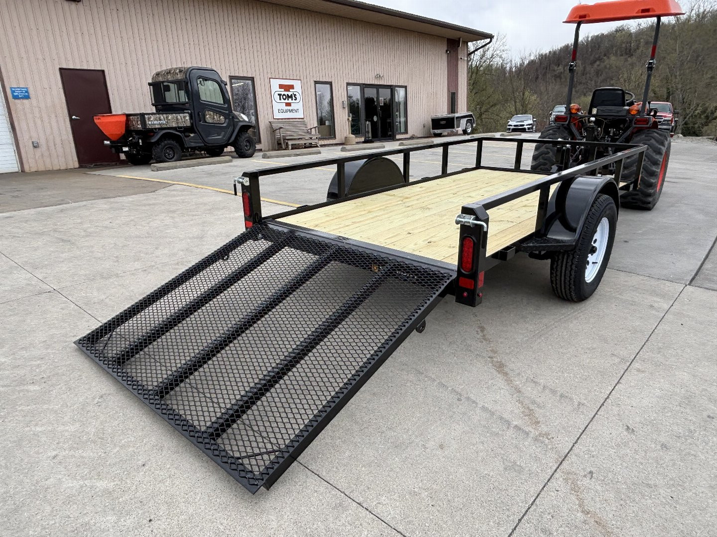 New 2025 Belmont Trailers 5'X 10' Utility Trailer - Black - 2999# GVWR