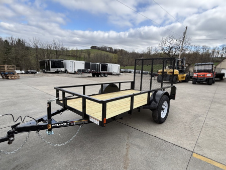 New 2025 Belmont Trailers 5'X 10' Utility Trailer - Black - 2999# GVWR