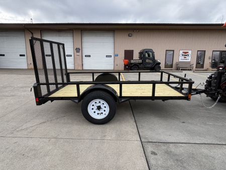 New 2025 Belmont Trailers 5'X 10' Utility Trailer - Black - 2999# GVWR