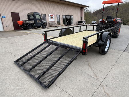 New 2025 Belmont Trailers 5'X 10' Utility Trailer - Black - 2999# GVWR
