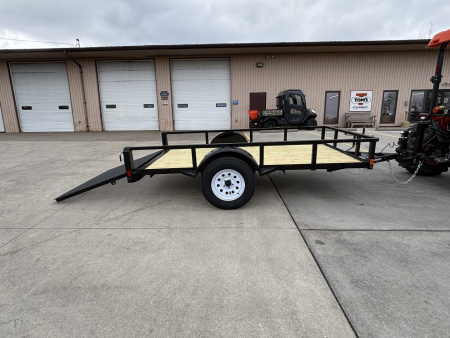 New 2025 Belmont Trailers 5'X 10' Utility Trailer - Black - 2999# GVWR