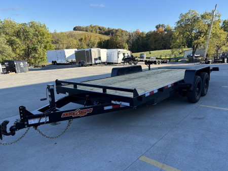 New 2025 Down 2 Earth Trailers 82"X20' Gravity Tilt Car Hauler - 9990# GVWR