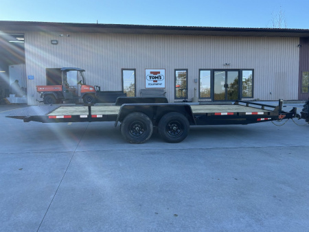 New 2025 Down 2 Earth Trailers 82"X20' Gravity Tilt Car Hauler - 9990# GVWR