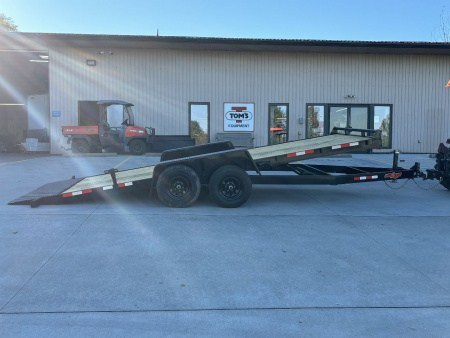 New 2025 Down 2 Earth Trailers 82 X20' Gravity Tilt Car Hauler - 9990# GVWR