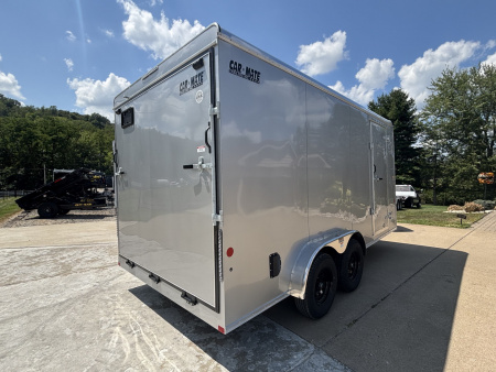New 2026 Car Mate Trailers 7.5x16 Custom Cargo HD Enclosed Trailer - 12" Extra Height - w/ Ramp - 7000# GVWR