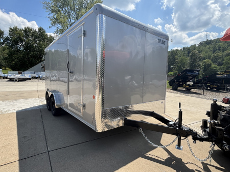 New 2026 Car Mate Trailers 7.5x16 Custom Cargo HD Enclosed Trailer - 12" Extra Height - w/ Ramp - 7000# GVWR
