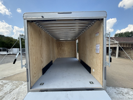 New 2026 Car Mate Trailers 7.5x16 Custom Cargo HD Enclosed Trailer - 12" Extra Height - w/ Ramp - 7000# GVWR