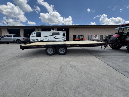 New 2026 Quality Trailers 20' Deckover (Flat Deck No Dovetail/No Ramps) General Duty - Pintle - 14000# GVWR
