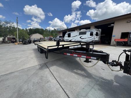 New 2026 Quality Trailers 20' Deckover (Flat Deck No Dovetail/No Ramps ...