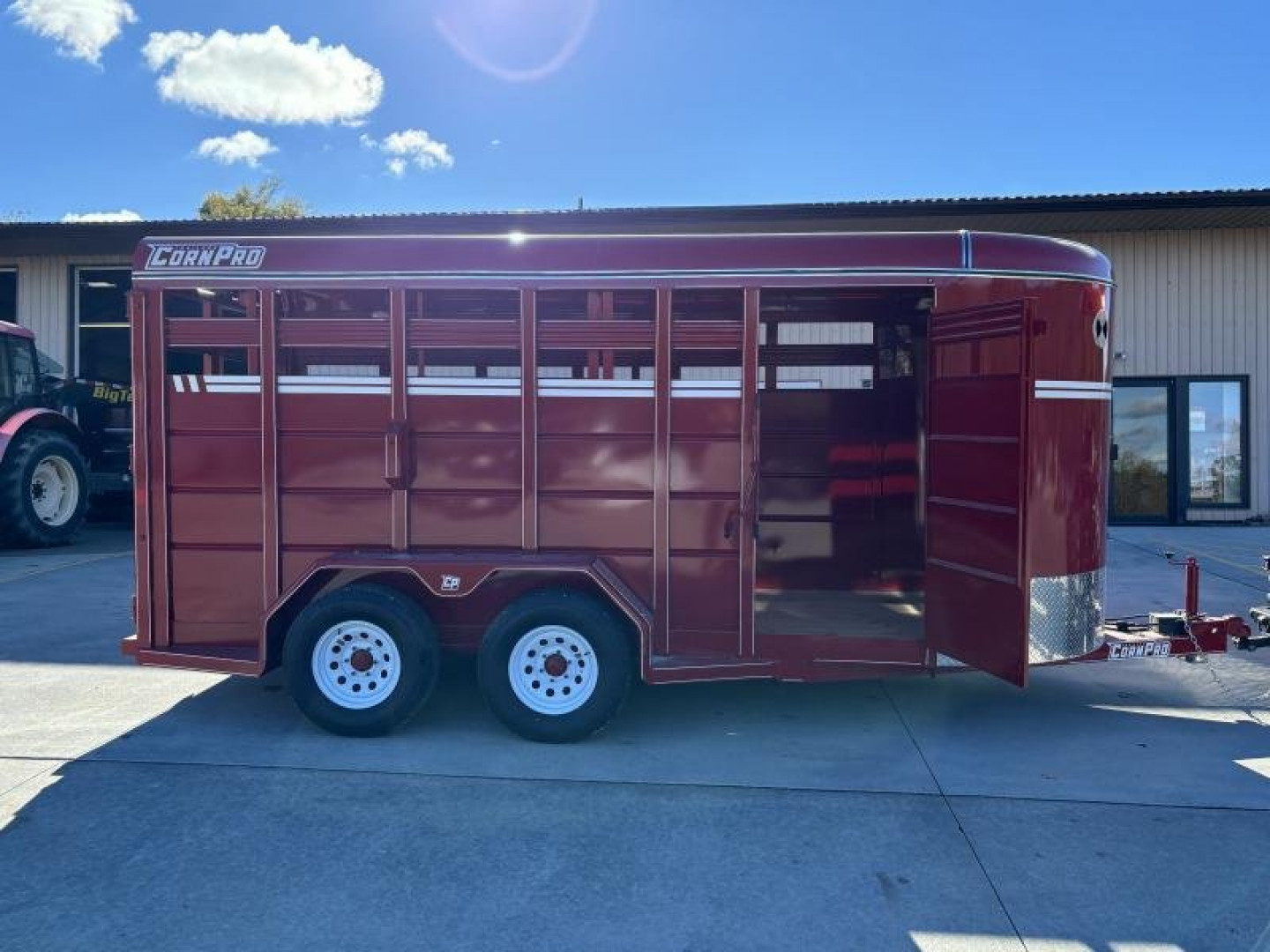 6×16 Horse Livestock Trailer photo 8
