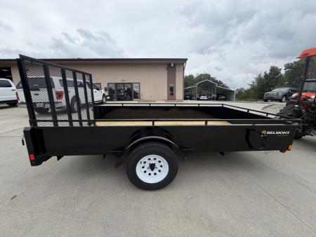 New 2027 Belmont Trailers 76 X12' Utility Trailer W/ Solid Sides - 2990# GVWR