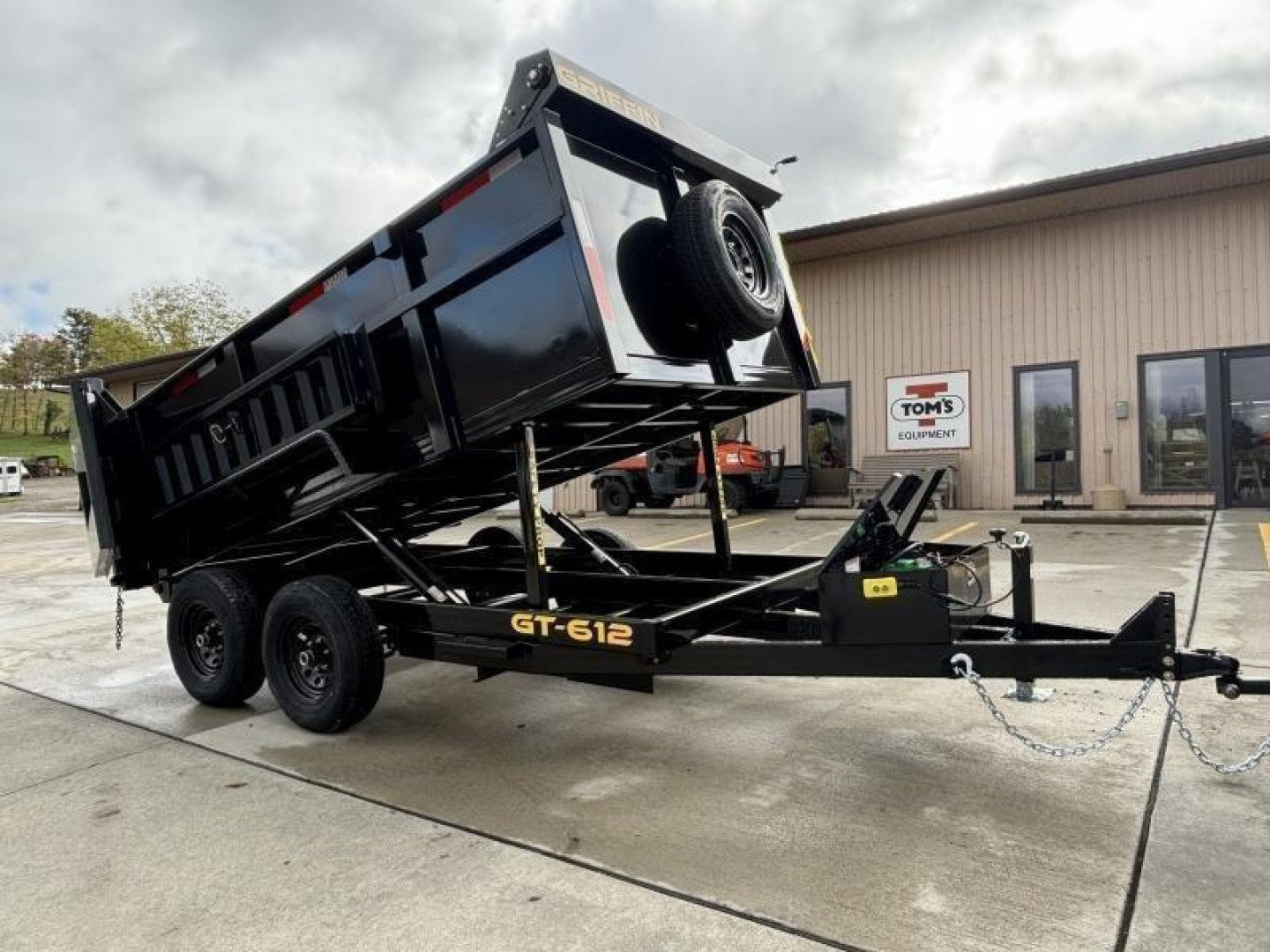 New 2026 Griffin Trailers GT 6X12 Dump Trailer w/ 36" Sides - 9990# GVWR