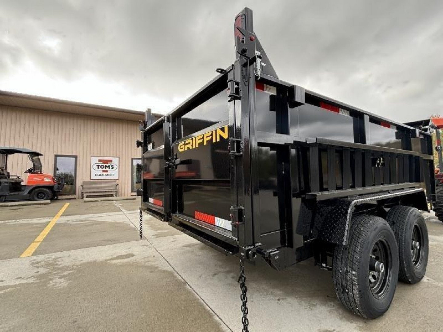 New 2026 Griffin Trailers GT 6X12 Dump Trailer w/ 36" Sides - 9990# GVWR