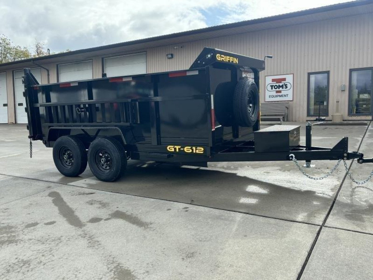 New 2026 Griffin Trailers GT 6X12 Dump Trailer w/ 36" Sides - 9990# GVWR