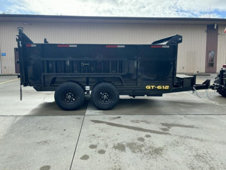 New 2026 Griffin Trailers GT 6X12 Dump Trailer w/ 36" Sides - 9990# GVWR