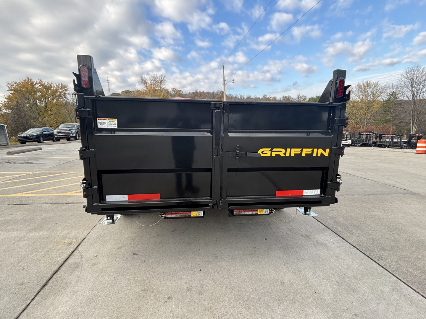 New 2026 Griffin Trailers GT 7X14 Dump Trailer w/ 36" Sides - 14000# GVWR