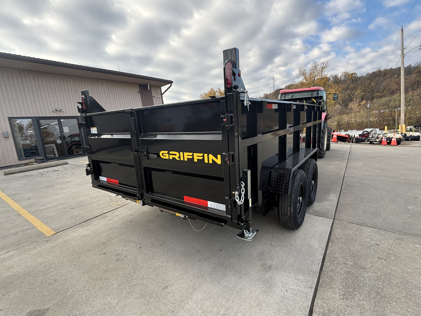New 2026 Griffin Trailers GT 7X14 Dump Trailer w/ 36" Sides - 14000# GVWR