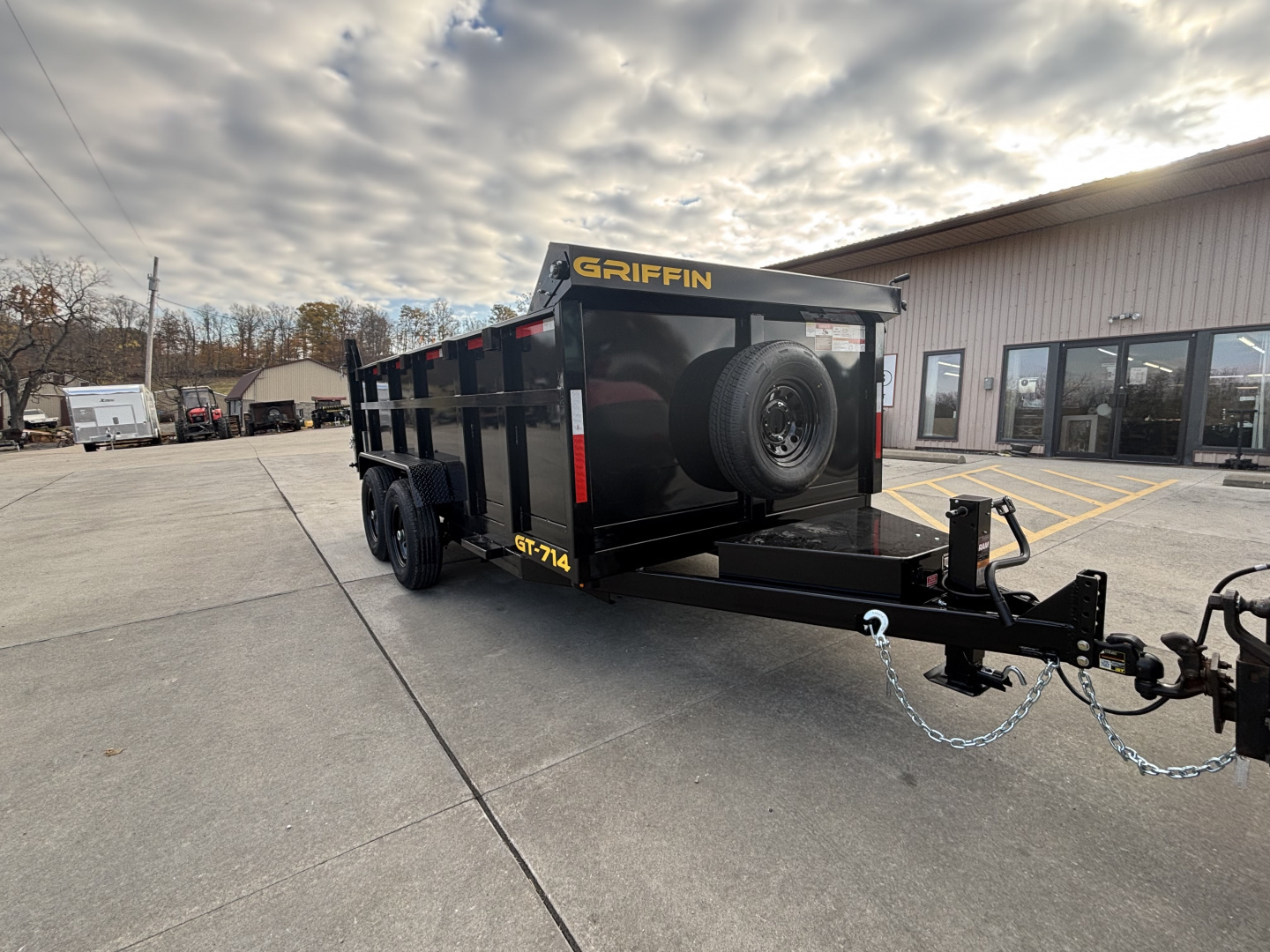 New 2026 Griffin Trailers GT 7X14 Dump Trailer w/ 36" Sides - 14000# GVWR