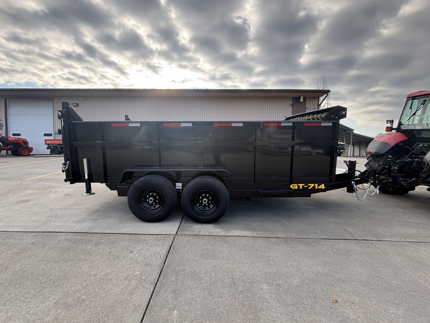 New 2026 Griffin Trailers GT 7X14 Dump Trailer w/ 36" Sides - 14000# GVWR