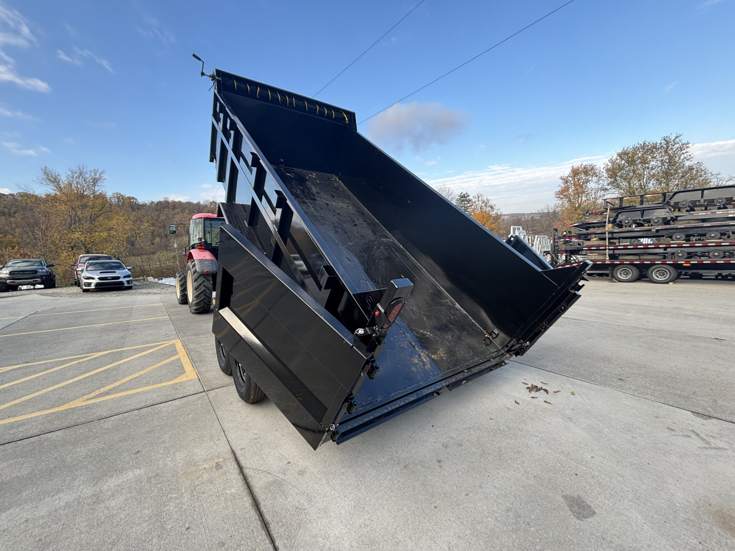 New 2026 Griffin Trailers GT 7X14 Dump Trailer w/ 36" Sides - 14000# GVWR