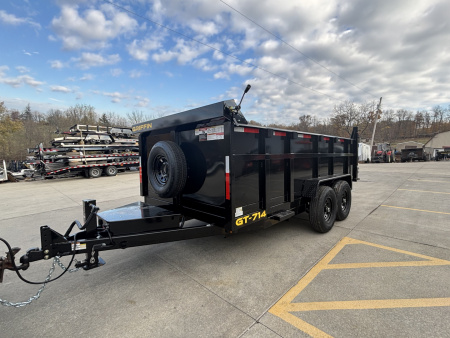 New 2026 Griffin Trailers GT 7X14 Dump Trailer w/ 36" Sides - 14000# GVWR