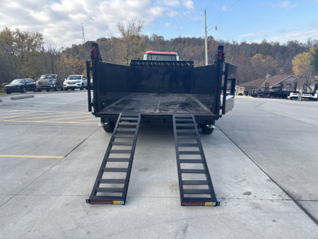 New 2026 Griffin Trailers GT 7X14 Dump Trailer w/ 36" Sides - 14000# GVWR