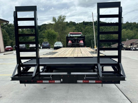 New 2025 Quality Trailers 28' Gooseneck (24'+4' Pop-Up Dove Tail) Pro Series - 17000# GVWR