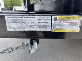 New 2026 Premier Trailers 76"X14' Utility Trailer W/ Side Load Ramp - 2995# GVWR