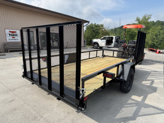 New 2026 Premier Trailers 76"X14' Utility Trailer W/ Side Load Ramp - 2995# GVWR