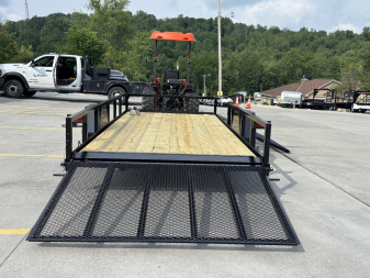 New 2026 Premier Trailers 76"X14' Utility Trailer W/ Side Load Ramp - 2995# GVWR