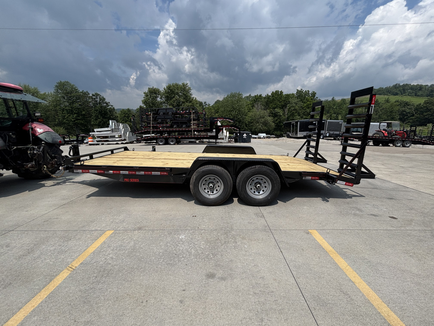 New 2026 Quality Trailers 18' (16'+2' Dovetail) Tandem Axle Pro Series Equipment Trailer - 12,000# GVWR