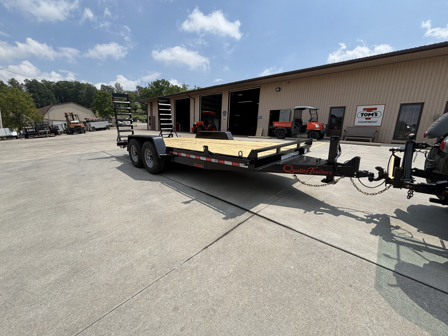 New 2026 Quality Trailers 18' (16'+2' Dovetail) Tandem Axle Pro Series Equipment Trailer - 12,000# GVWR