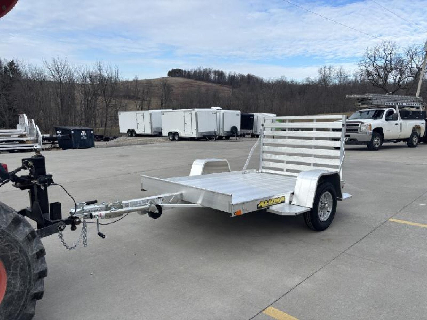 New 2026 Aluma Trailers 638 Aluminum Utility Trailer W/ Ramp - 2000# GVWR