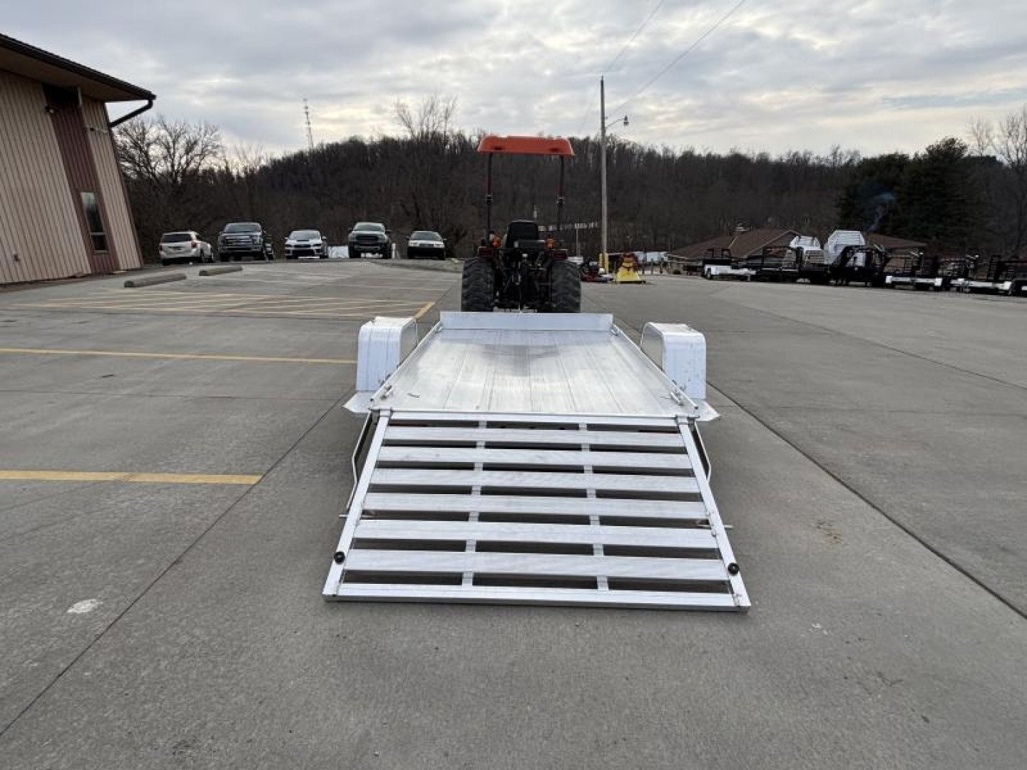 New 2026 Aluma Trailers 638 Aluminum Utility Trailer W/ Ramp - 2000# GVWR